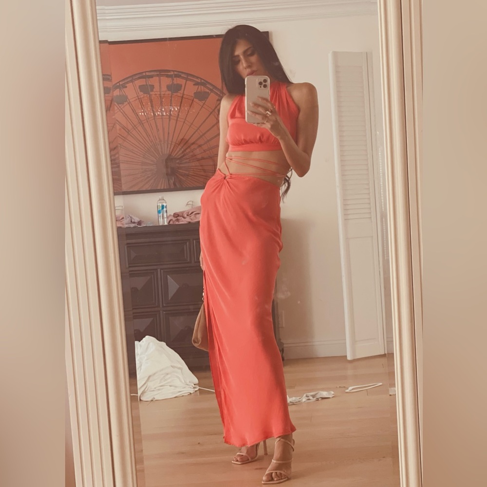 Red Top & Skirt